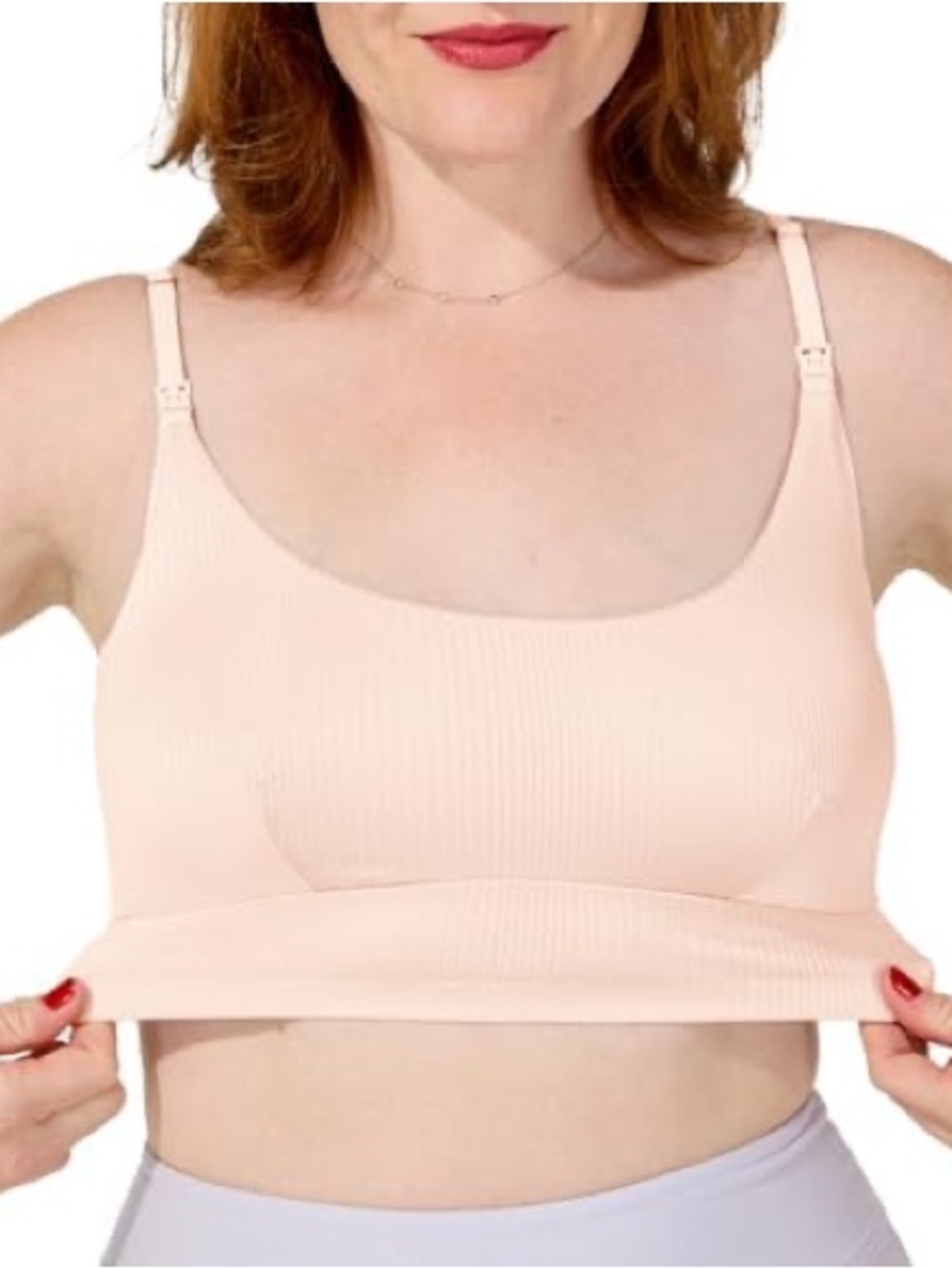 Bodily Everything Wireless
Nursing & Maternity Bra Large Clay Pink